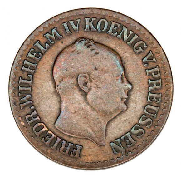 1 grosz srebrny 1857 Fryderyk Wilhelm IV Niemcy Prusy Berlin A (1)