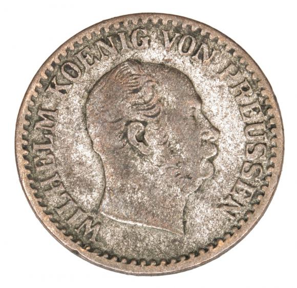 1 grosz srebrny 1863 Wilhelm I Hohenzollern Niemcy Prusy Berlin A (1)