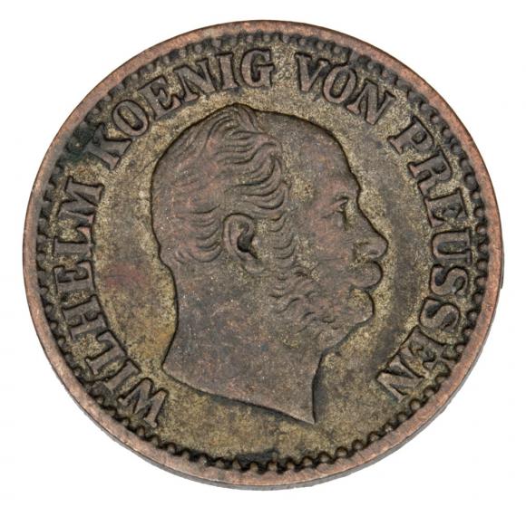 1 grosz srebrny 1871 Wilhelm I Hohenzollern Niemcy Prusy Berlin A (1)