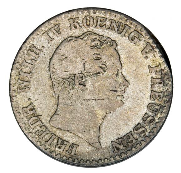 2 1/2 grosza srebrnego 1842 Fryderyk Wilhelm IV Niemcy Prusy Berlin A (1)