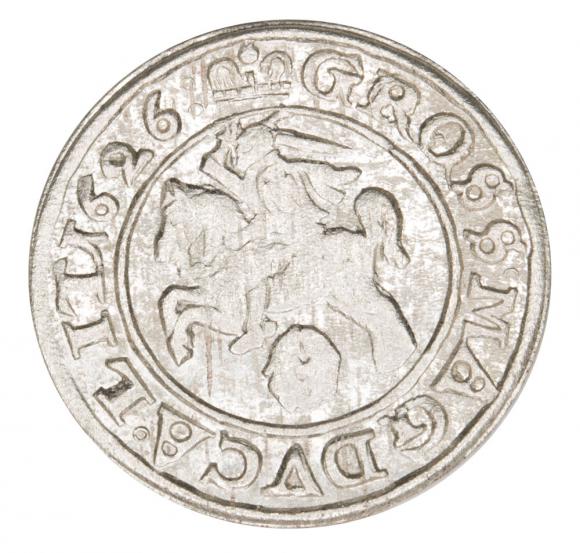 Grosz 1626 Zygmunt III Waza Wilno (2)