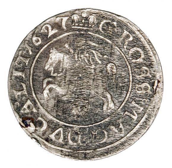 Grosz 1627 Zygmunt III Waza Wilno (2)