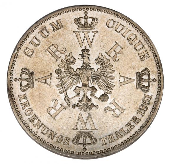 Talar 1861 Wilhelm I Hohenzollern Prusy Berlin (2)