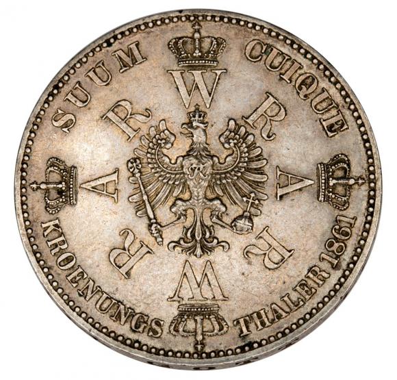 Talar 1861 Wilhelm I Hohenzollern Prusy Berlin (2)