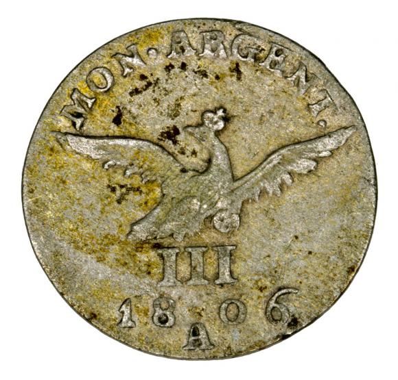3 grosze 1806 Fryderyk Wilhelm III Niemcy Prusy Brandenburgia Berlin (2)