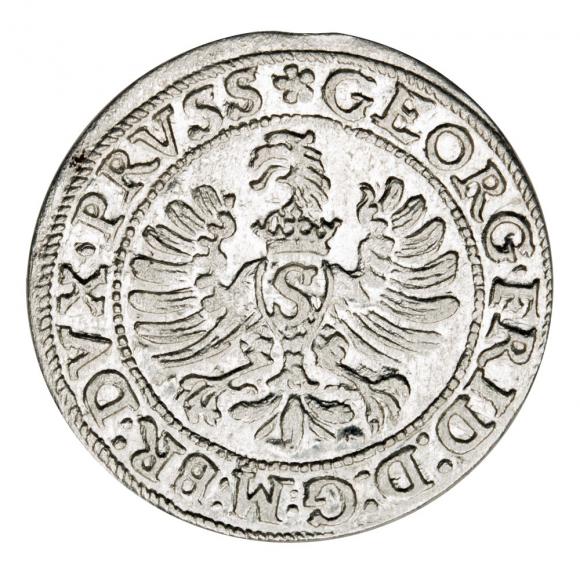 Grosz 1596 Jerzy Fryderyk Prusy Królewiec (2)