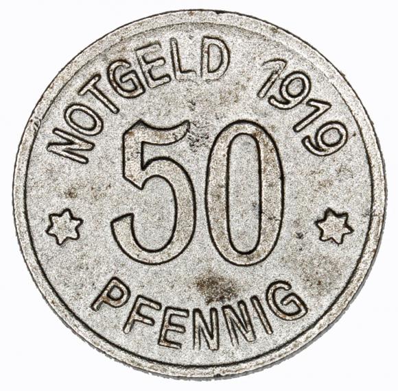 50 fenigów 1919 Ludenscheid Westfalia (2)