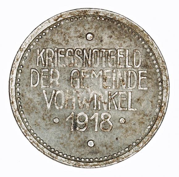 50 fenigów 1918 Vohwinkel Nadrenia (1)