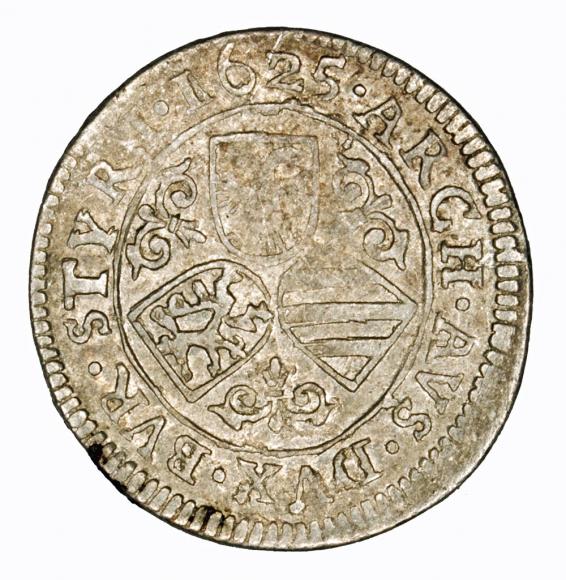 3 krajcary 1625 Ferdynand II Habsburg Austria Graz (2)