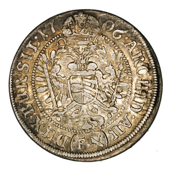 3 krajcary 1706 Józef I Habsburg Wrocław (2)