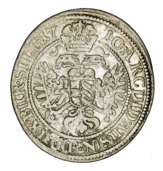 3 krajcary 1710 Józef I Habsburg Wrocław (2)