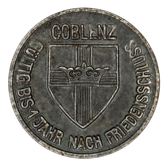 10 fenigów 1918 Koblencja Nadrenia (1)