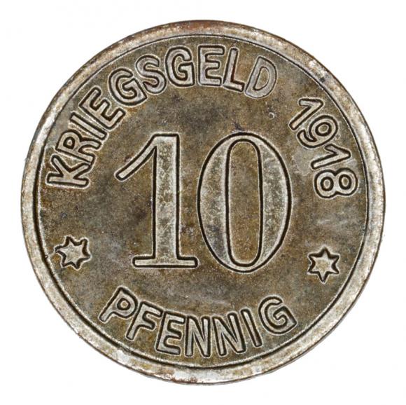 10 fenigów 1918 Neheim Westfalia (2)