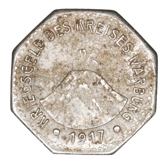 5 fenigów 1917 Warburg Westfalia (1)
