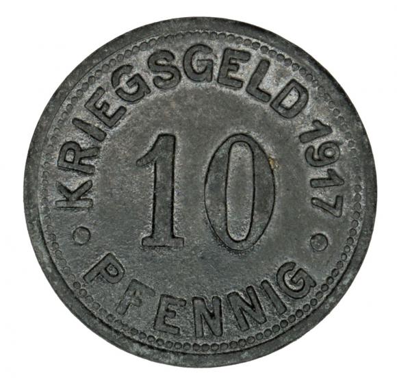 10 fenigów 1917 Munster Westfalia (2)