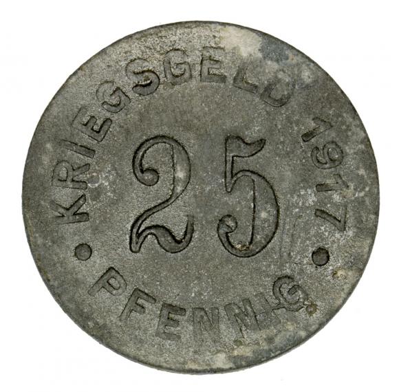 25 fenigów 1917 Munster Westfalia (2)