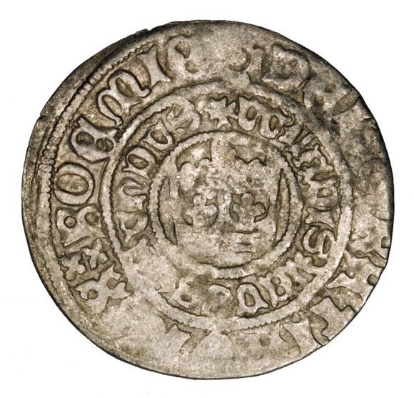 Grosz praski Władysław II Jagiellończyk Czechy (1)
