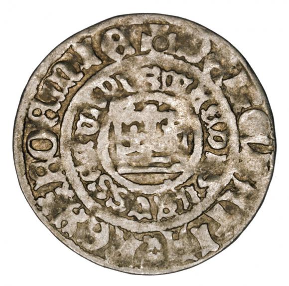 Grosz praski Władysław II Jagiellończyk Czechy (1)