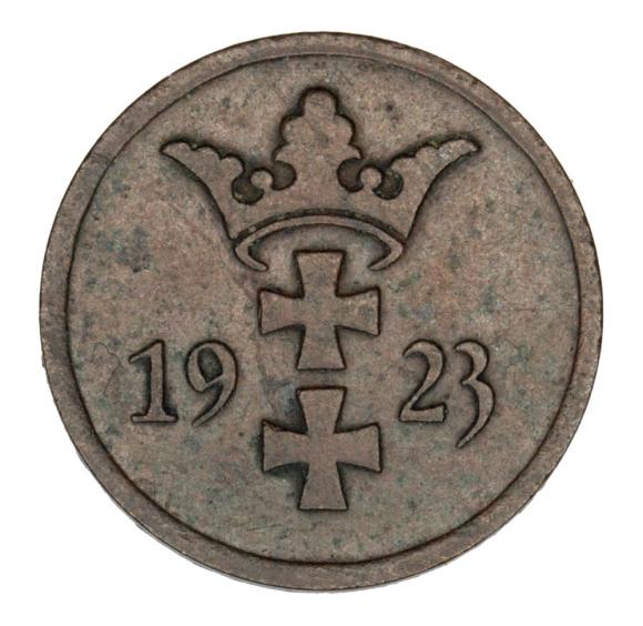 2 fenigi 1923 Wolne Miasto Gdańsk (1)