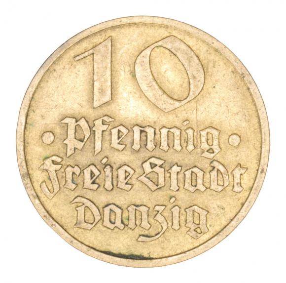 10 fenigów 1932 Wolne Miasto Gdańsk Dorsz (1)