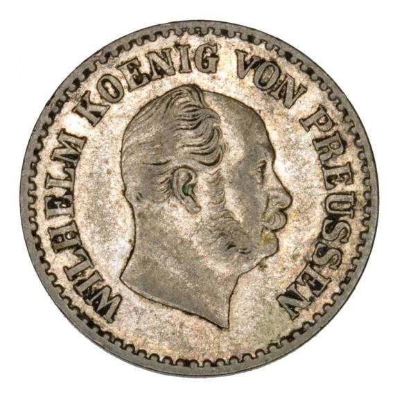 1 grosz srebrny 1861 Wilhelm I Hohenzollern Prusy Berlin (1)