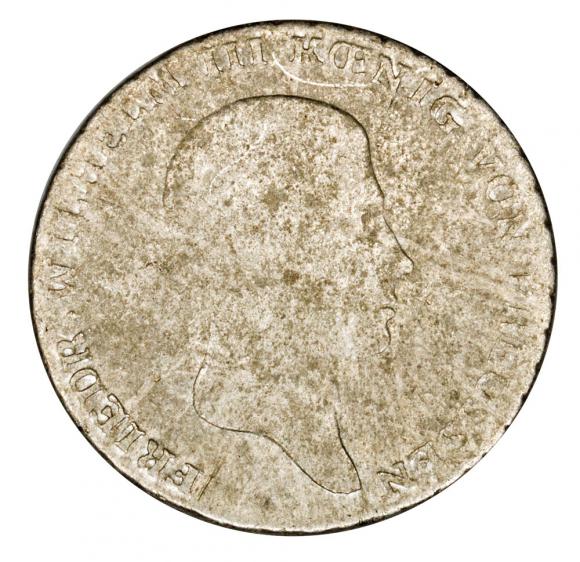 1/6 talara 1817 Fryderyk Wilhelm III Prusy Wrocław B (1)