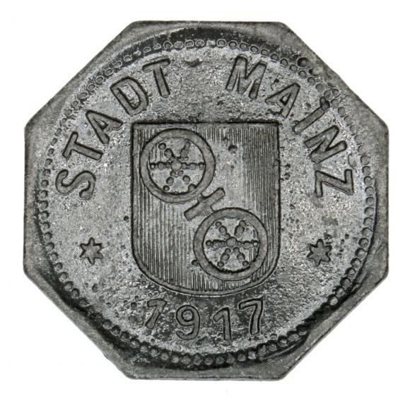 5 fenigów 1917 Mainz Hesja (1)
