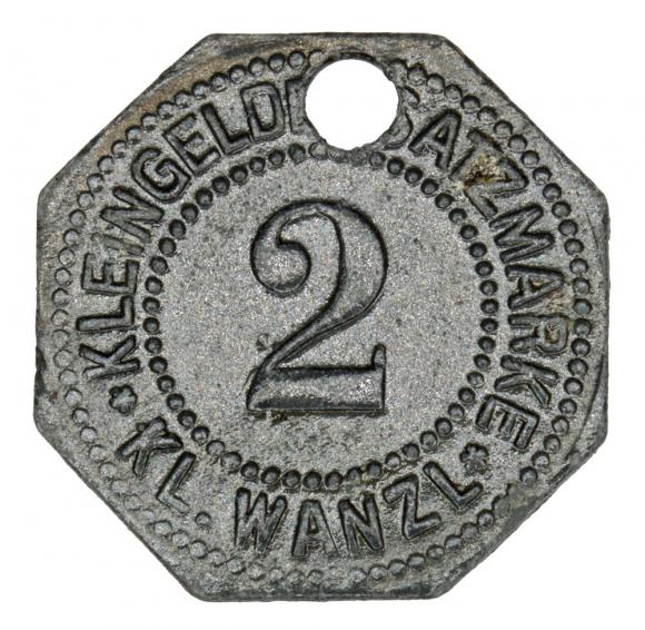 2 fenigi Klein Wanzleben Saksonia (1)