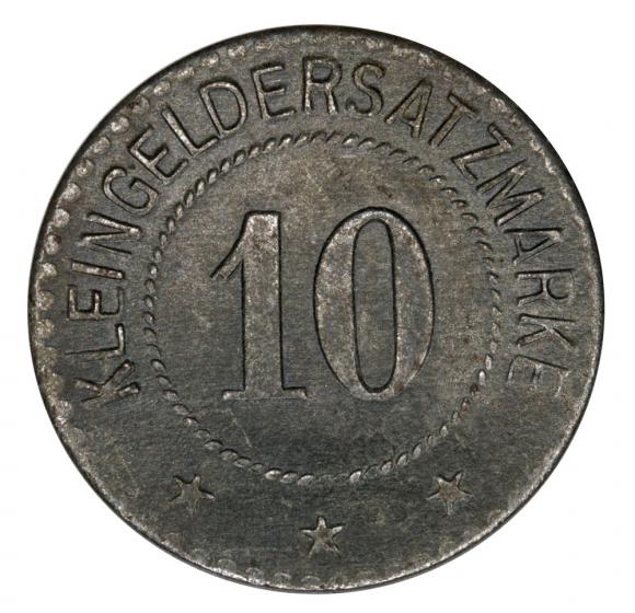 10 fenigów 1917 Schwarzenbach Bawaria (2)
