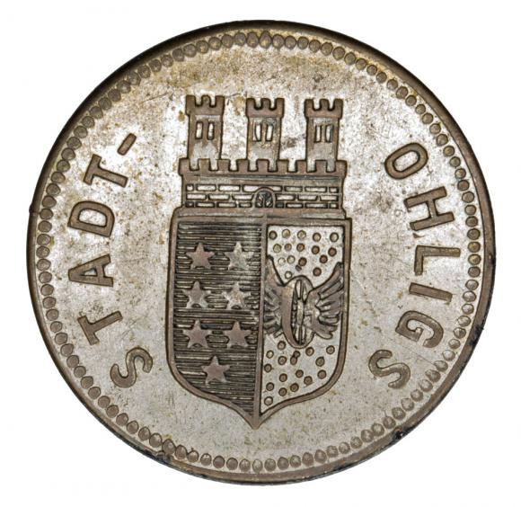50 fenigów 1920 Ohligs Nadrenia (1)
