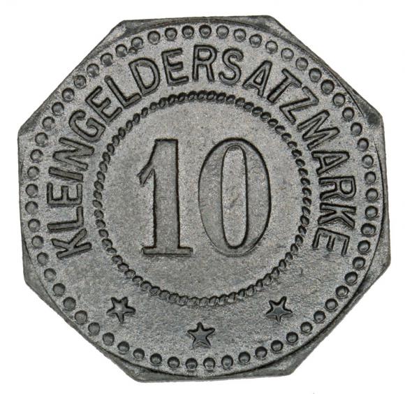 10 fenigów 1917 Coburg Saksonia (2)
