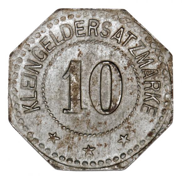 10 fenigów 1917 Coburg Saksonia (2)