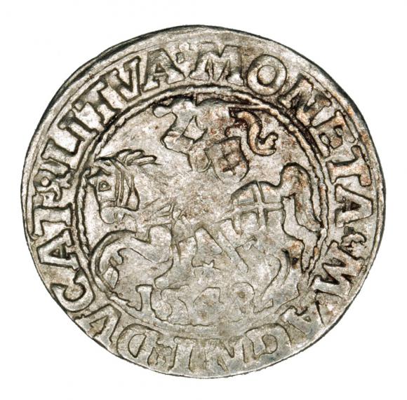 Półgrosz 1548 Zygmunt II August Wilno (1)