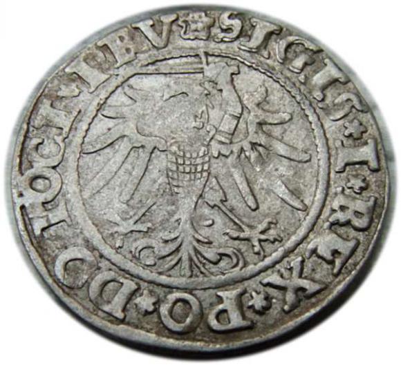 Grosz 1535 Zygmunt I Stary Elbląg  (2)