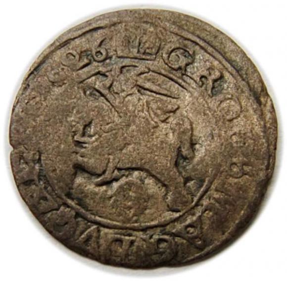 Grosz litewski 1626 Zygmunt III Waza Wilno (2)