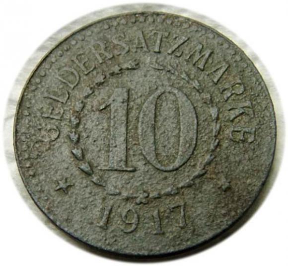 10 fenigów 1917 Poznań Posen (1)