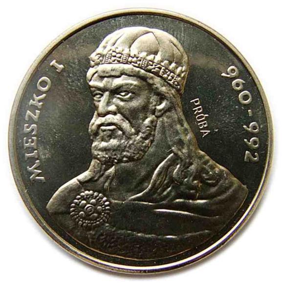 200 złotych 1979 Mieszko I próba nikiel (3)