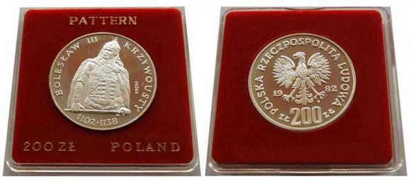 200 złotych 1982 Bolesław III Krzywousty próba (1)