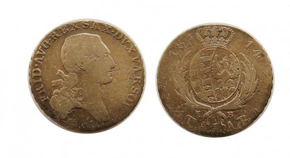 1/3 talara 1814 Fryderyk August Księstwo Warszawskie (1)