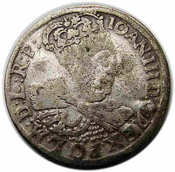 Szóstak 1684 Jan III Sobieski Kraków (1)