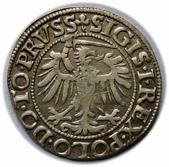 Grosz 1539 Zygmunt I Stary Elbląg (2)