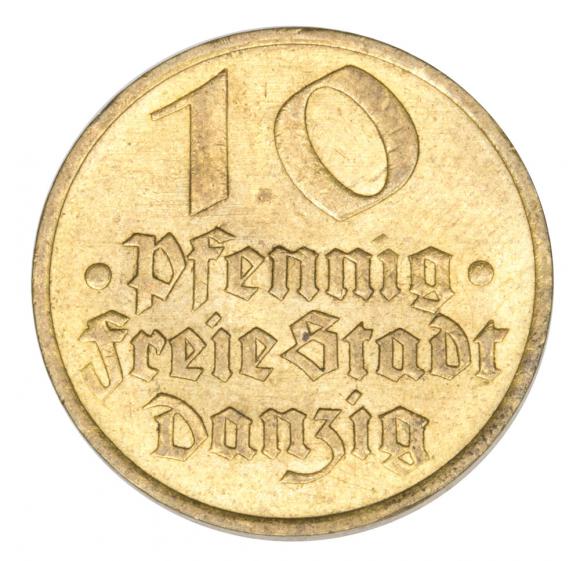 10 fenigów 1932 Dorsz Wolne Miasto Gdańsk (1)