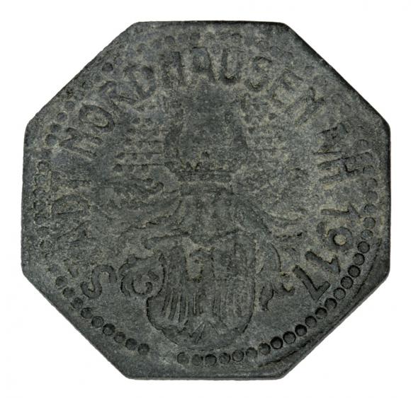 10 fenigów 1917 Nordhausen Saksonia (2)