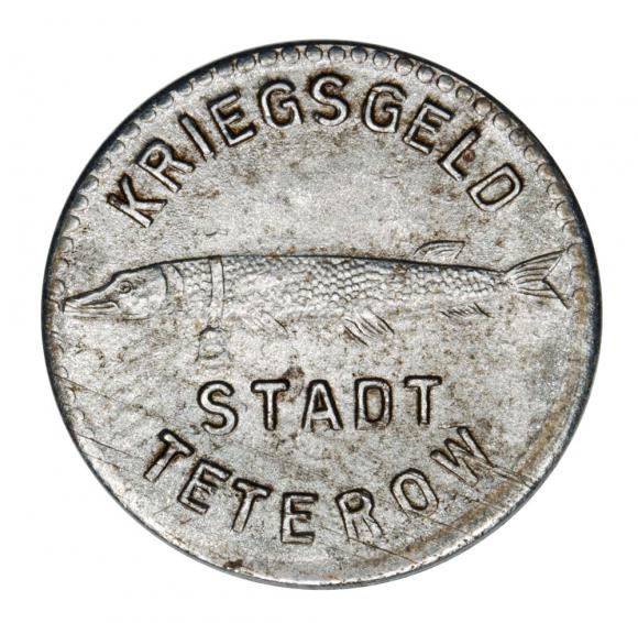 5 fenigów Teterow Meklemburgia Schwerin (1)