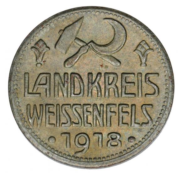 10 fenigów 1918 Weissenfels Saksonia (1)