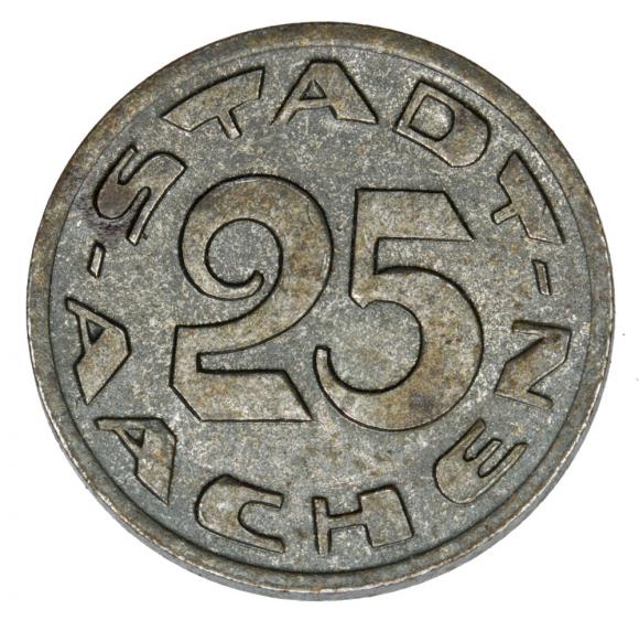 25 fenigów 1920 Aachen Nadrenia (1)