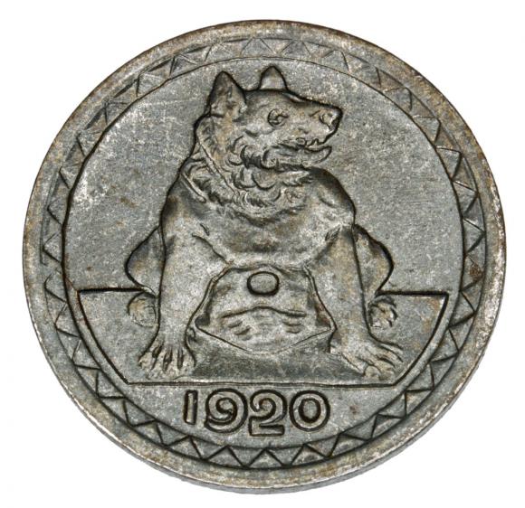 25 fenigów 1920 Aachen Nadrenia (2)