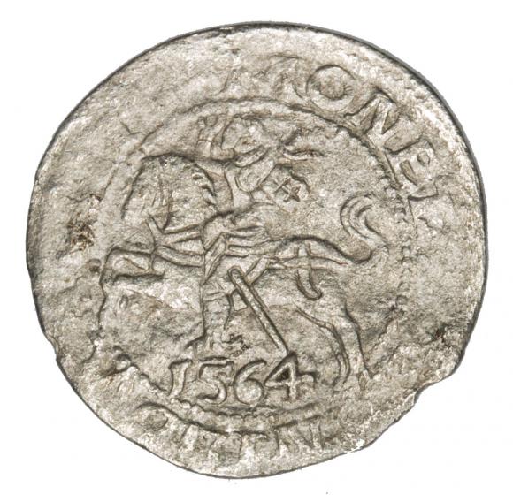 Półgrosz 1564 Zygmunt II August Litwa Wilno (1)