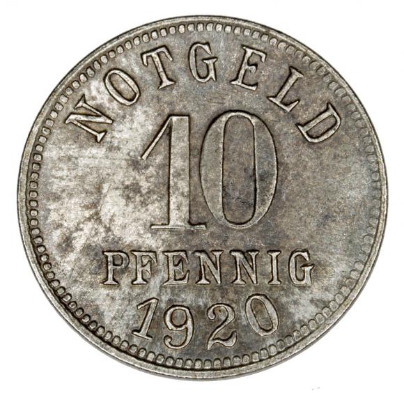 10 fenigów 1920 Kissingen (2)