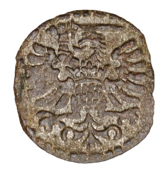 Denar 1596 Zygmunt III Waza Gdańsk (2)